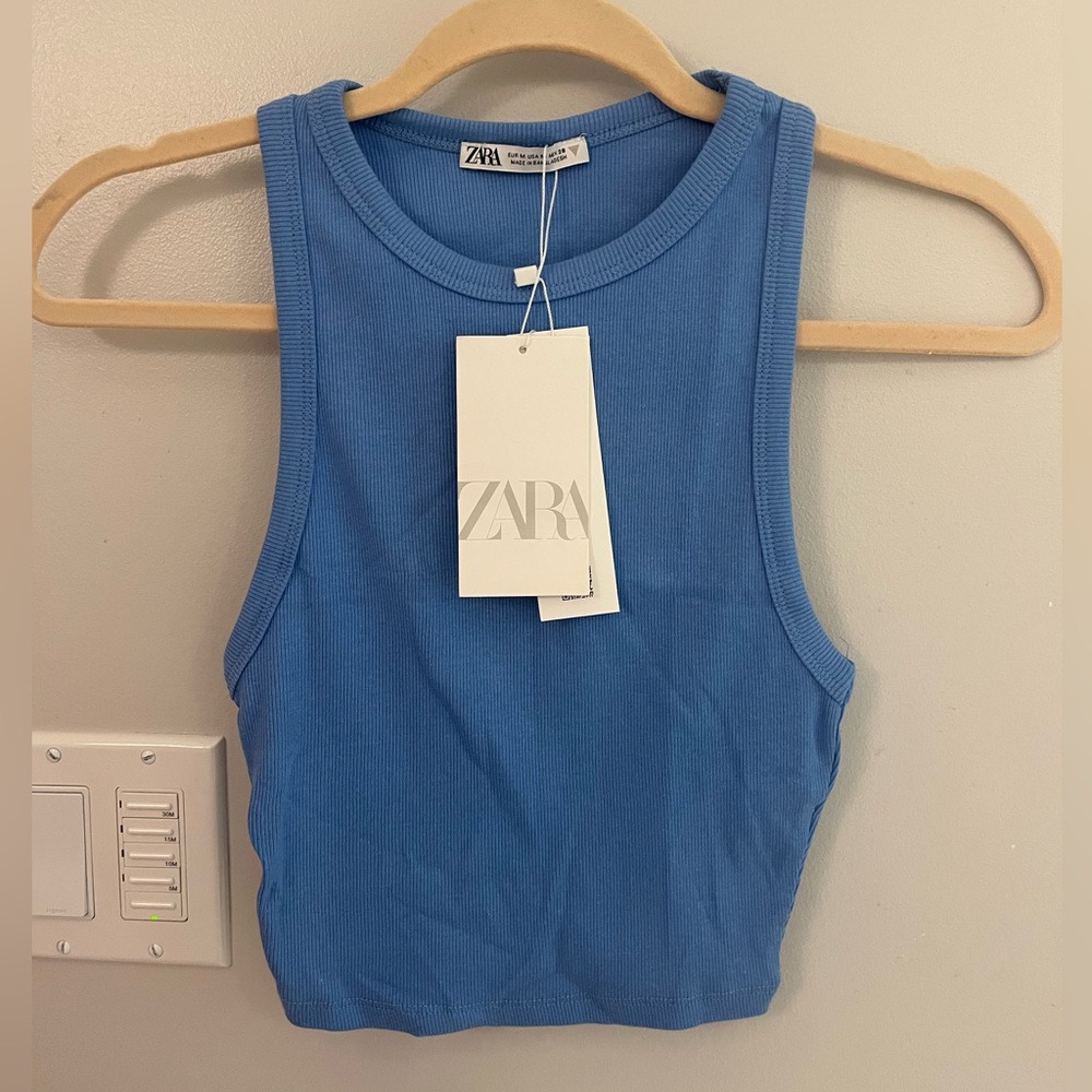 Zara crop top with tags